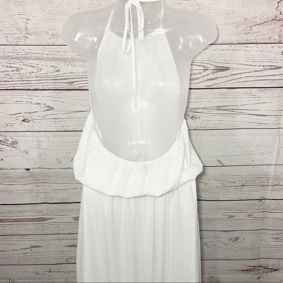 Show Me Your Mumu Heather Halter Dress Sz L - Picture 5 of 8